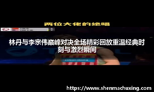 林丹与李宗伟巅峰对决全场精彩回放重温经典时刻与激烈瞬间